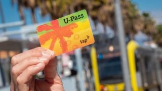 metro train pass in front of Metro train